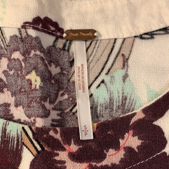 *SOLD* Free People This Sweet Love Side Tie Tank - Picture 3 of 11